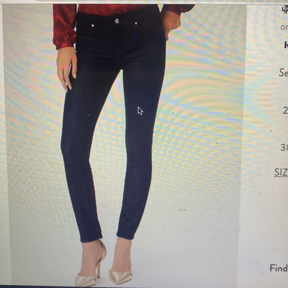 Like new Paige dark wash jeans